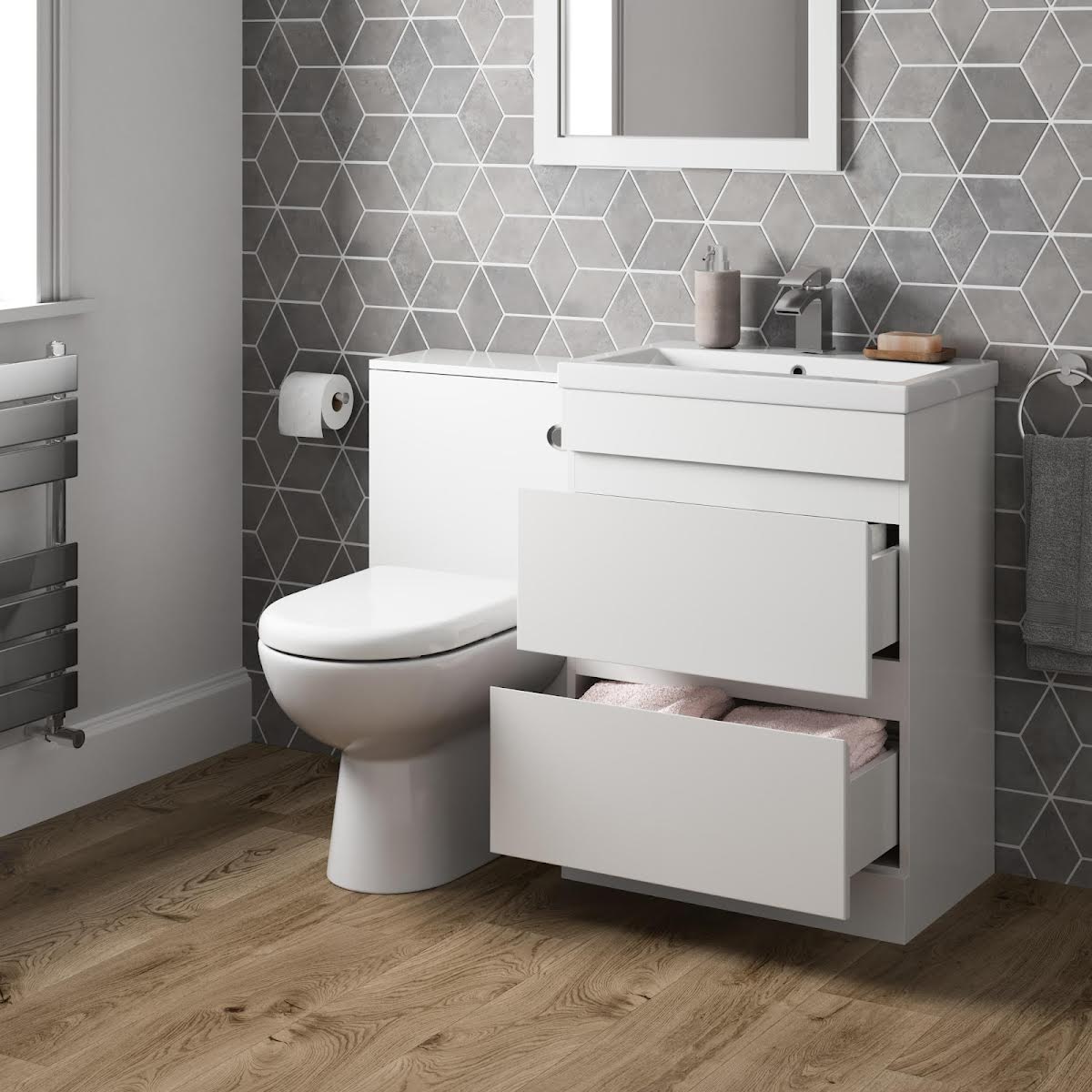 artis-centro-toilet-basin-vanity-unit-combination-with-drawers-1100mm-white-gloss