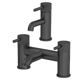 merano-fluted-bathroom-tap-set-basin-bath-black