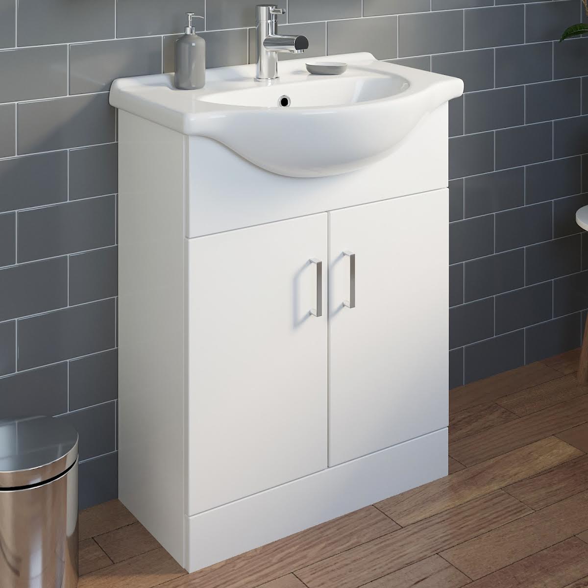 alpine-white-gloss-freestanding-vanity-unit-650mm