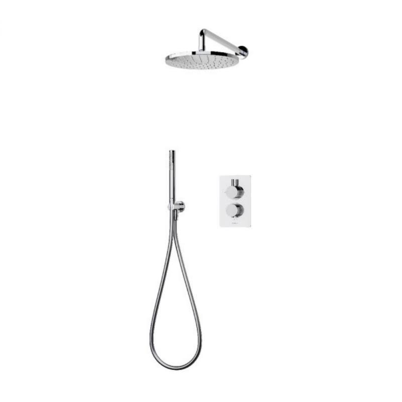 aqualisa-dream-thermostatic-mixer-dual-outlet-with-hand-shower-and-fixed-wall-head-round