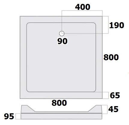 hydrolux-raised-800-x-800mm-square-shower-tray-with-waste