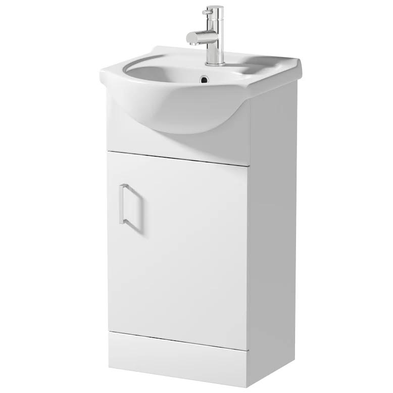 ceramica-white-gloss-semi-recessed-basin-450mm