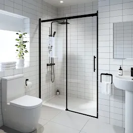 diamond-frameless-sliding-shower-door-1200mm-8mm-black