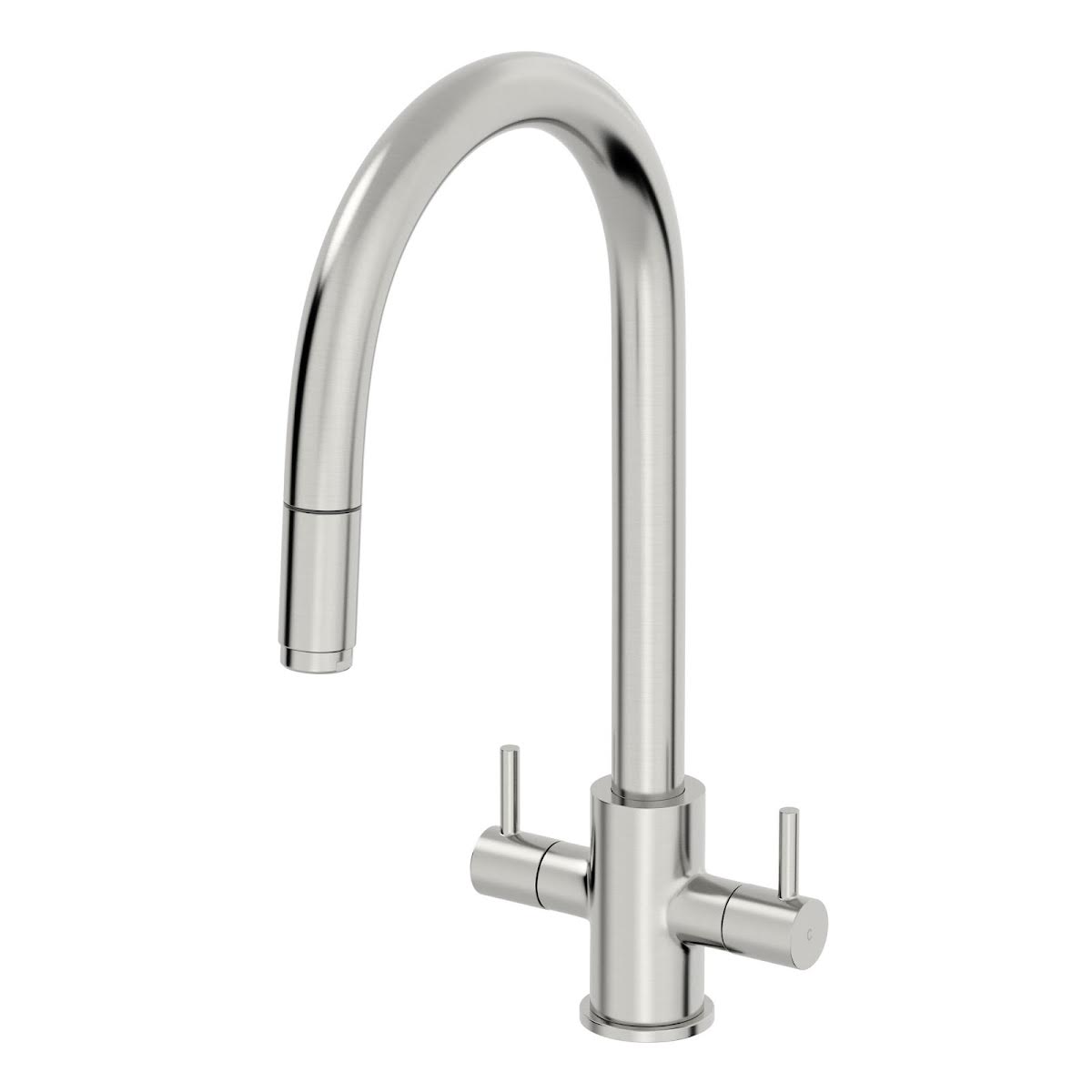 sauber-pull-out-kitchen-tap-dual-lever-brushed-nickel