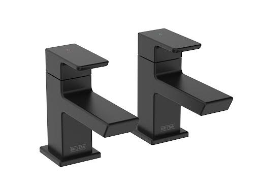 bristan-cobalt-bath-pillar-taps-black