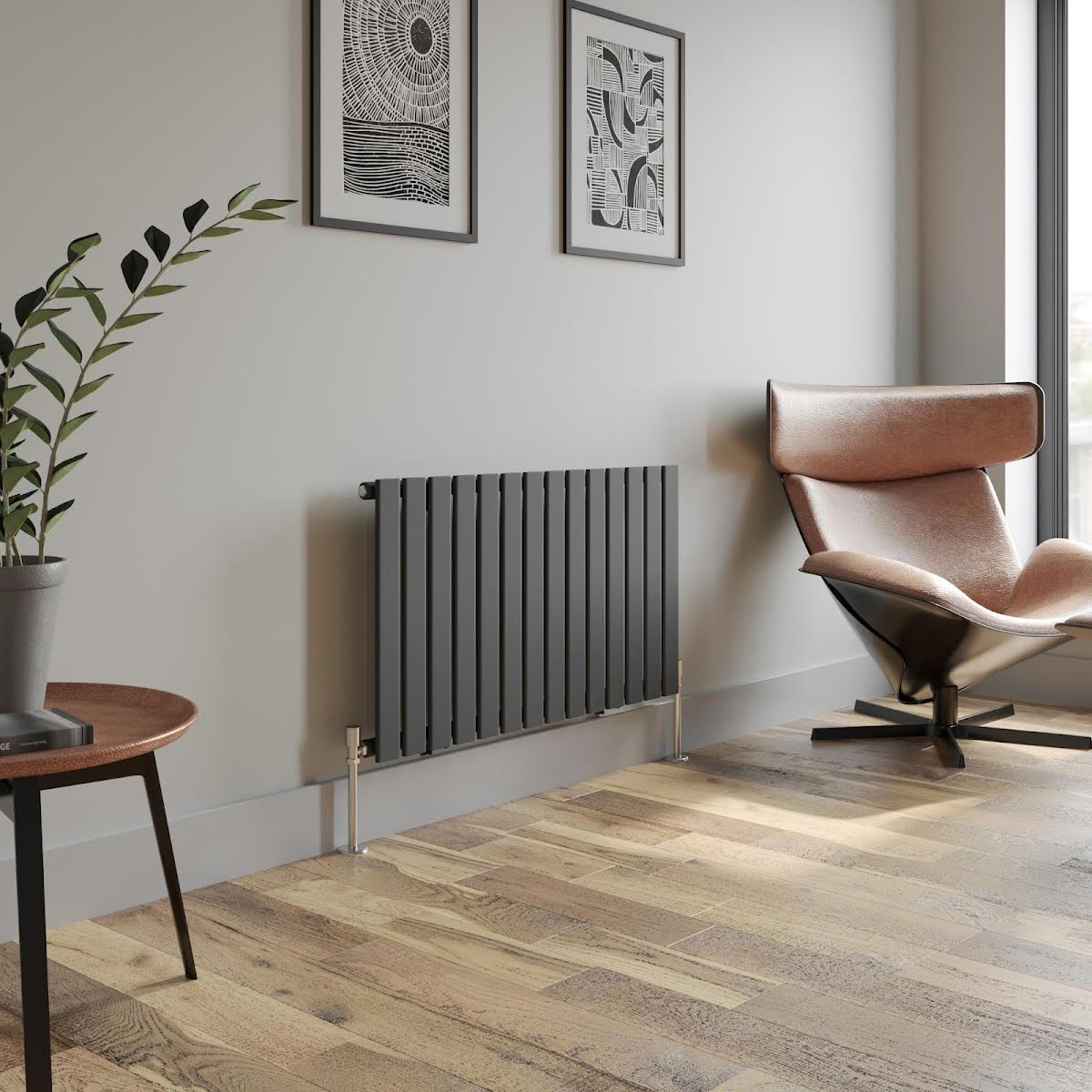 duratherm-horizontal-single-flat-panel-designer-radiator-600-x-1060mm-anthracite