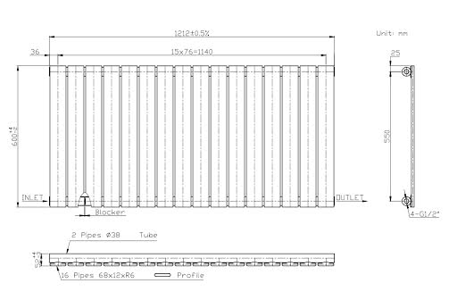 duratherm-horizontal-single-flat-panel-designer-radiator-600-x-1212mm-anthracite