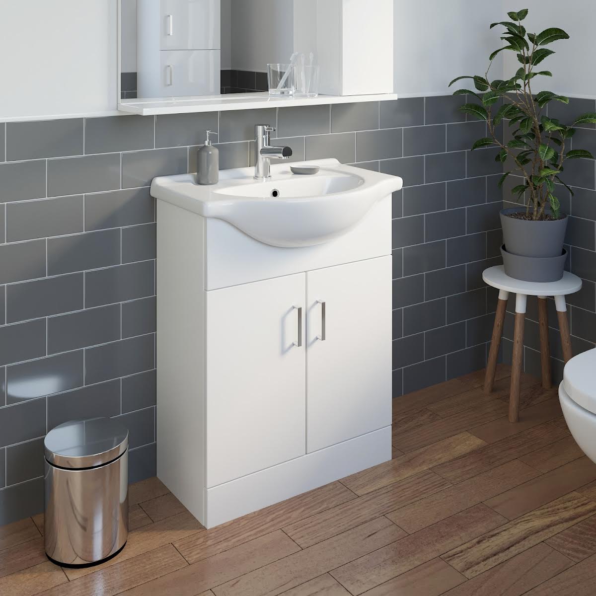 alpine-white-gloss-freestanding-vanity-unit-650mm