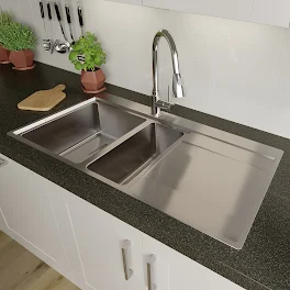 sauber-15-bowl-square-inset-stainless-steel-kitchen-sink-with-right-hand-drainer