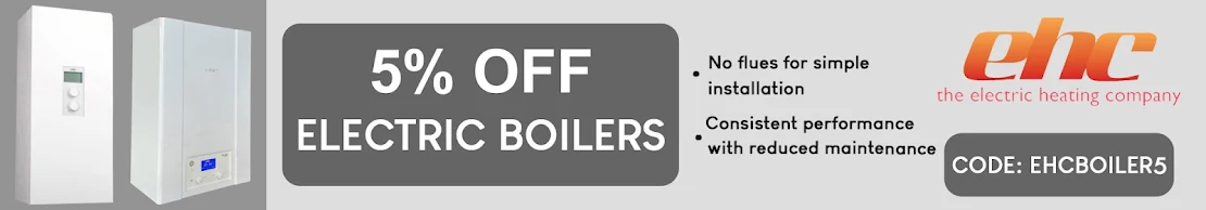 EHC Promo - 5% OFF EHC Boilers - PlumbNation