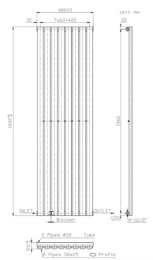 duratherm-vertical-oval-tube-single-panel-designer-radiator-1600-x-480mm-anthracite