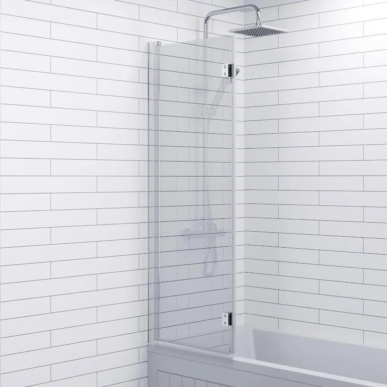 luxura-square-two-section-bath-shower-screen-1000mm-chrome-6mm