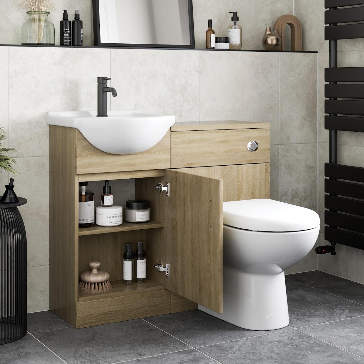 alpine-oak-toilet-basin-vanity-unit-combination-950mm