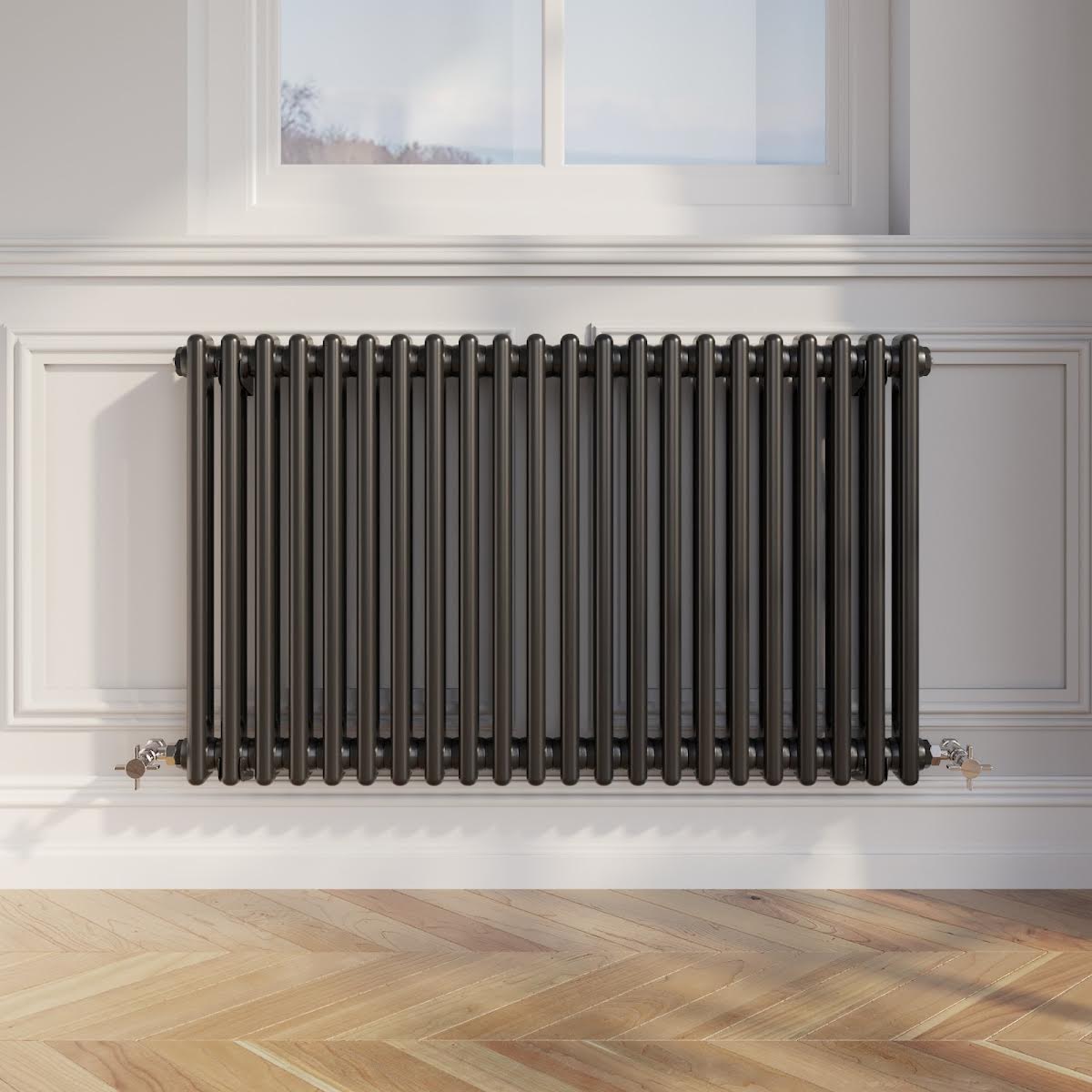 park-lane-traditional-colosseum-double-bar-column-radiator-black-600-x-1010mm