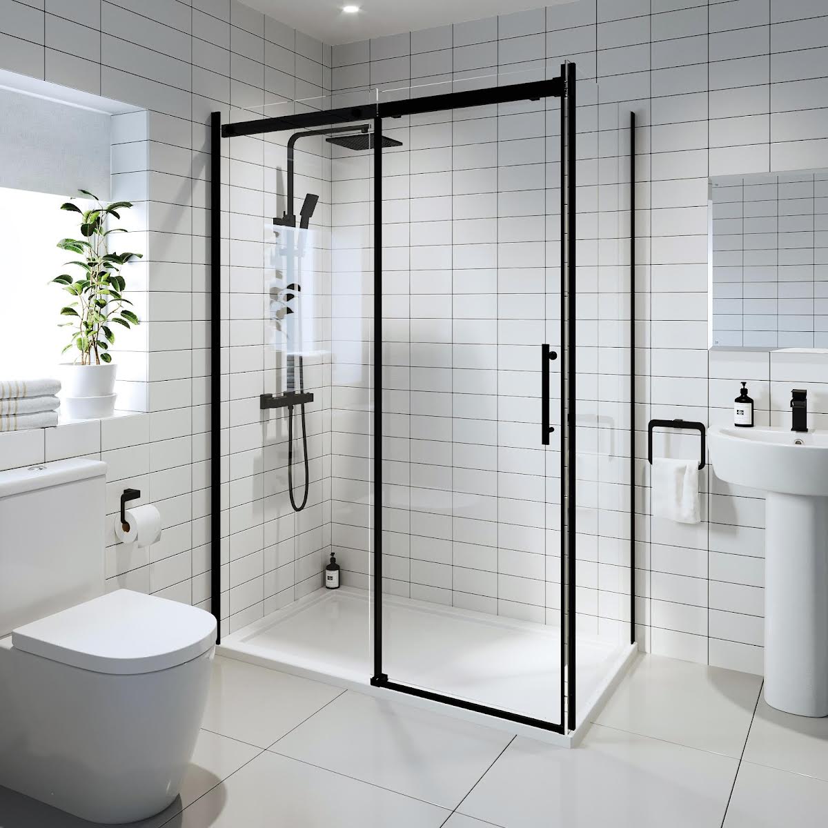 diamond-frameless-sliding-enclosure-1200-x-800mm-8mm-black