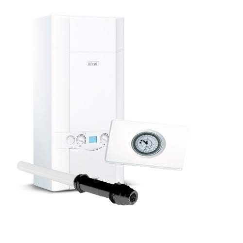 Ideal Logic Code ESP1 38kW Combination Boiler, Vertical Flue ...