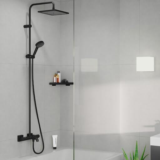 hansgrohe-vernis-shape-240-1jet-dual-head-thermostatic-mixer-shower-with-bath-matt-black