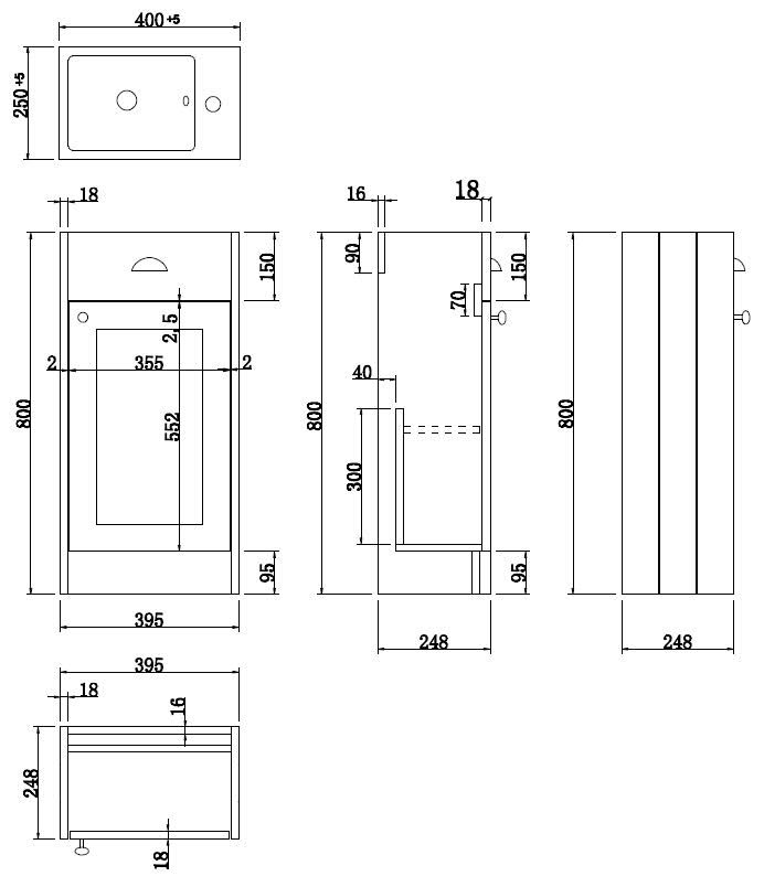 park-lane-oxford-grey-traditional-freestanding-vanity-unit-basin-400mm