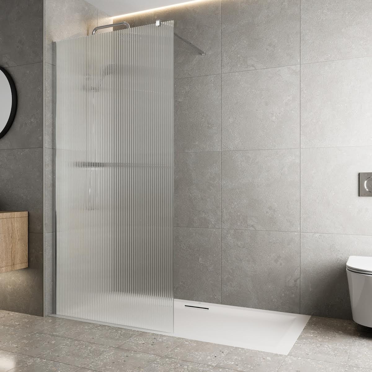 diamond-fluted-wet-room-shower-screen-1000mm-8mm-chrome