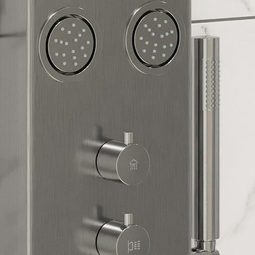 merano-thermostatic-shower-tower-panel-with-handset-4-body-jets-brushed-steel