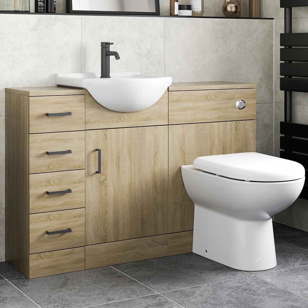 alpine-oak-toilet-basin-vanity-unit-combination-with-drawer-unit-1165mm