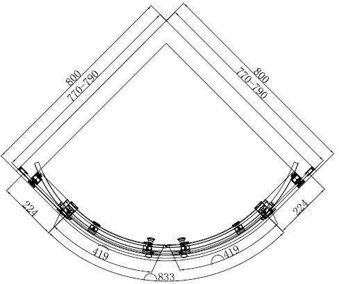 diamond-frameless-quadrant-shower-enclosure-800mm-with-tray-8mm