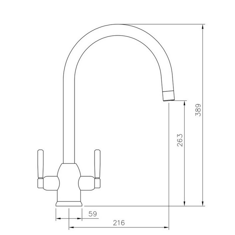 rangemaster-parma-dual-lever-brushed-kitchen-mixer-tap