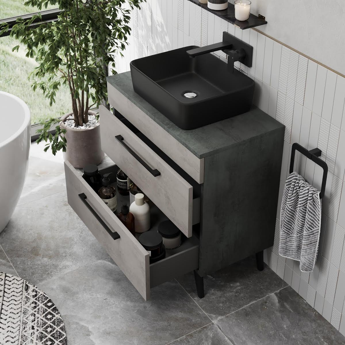 vitusso-idro-grey-vanity-unit-croix-black-countertop-basin-800mm