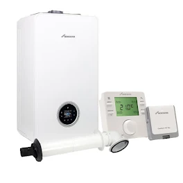 worcester-greenstar-4000-30kw-combi-gas-boiler-horizontal-flue-comfort-ii-rf-thermostat