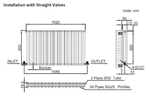 duratherm-horizontal-oval-tube-double-panel-designer-radiator-600-x-1020mm-anthracite