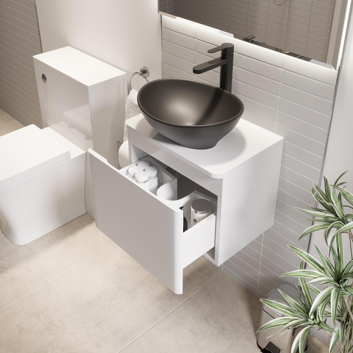 regis-forma-500mm-white-gloss-wall-hung-countertop-vanity-unit-roubaix-black-basin