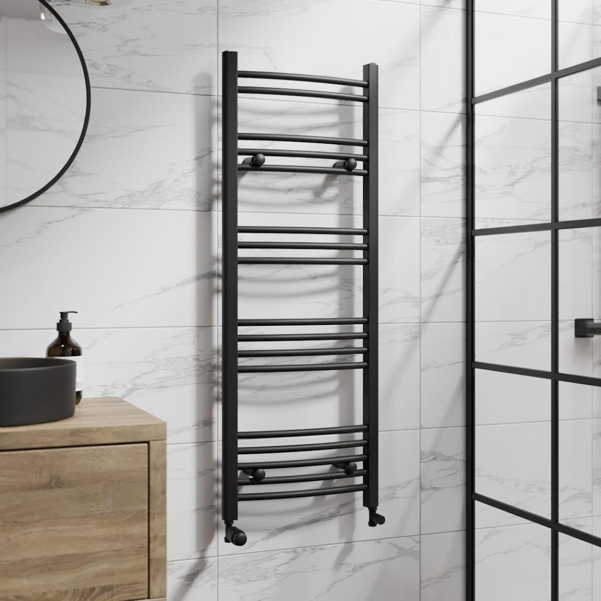 duratherm-curved-heated-towel-rail-matt-black-1200-x-450mm