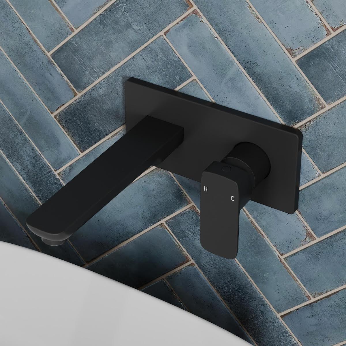 merano-venosa-wall-mounted-basin-mixer-tap-black