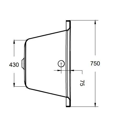 ceramica-single-ended-curved-bath-1800-x-750mm