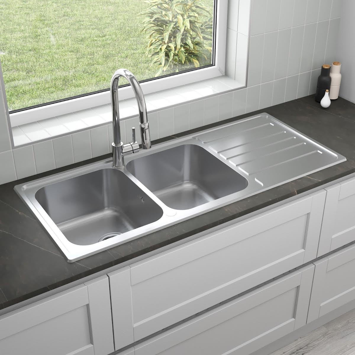 sauber-prima-inset-stainless-steel-kitchen-sink-2-bowl