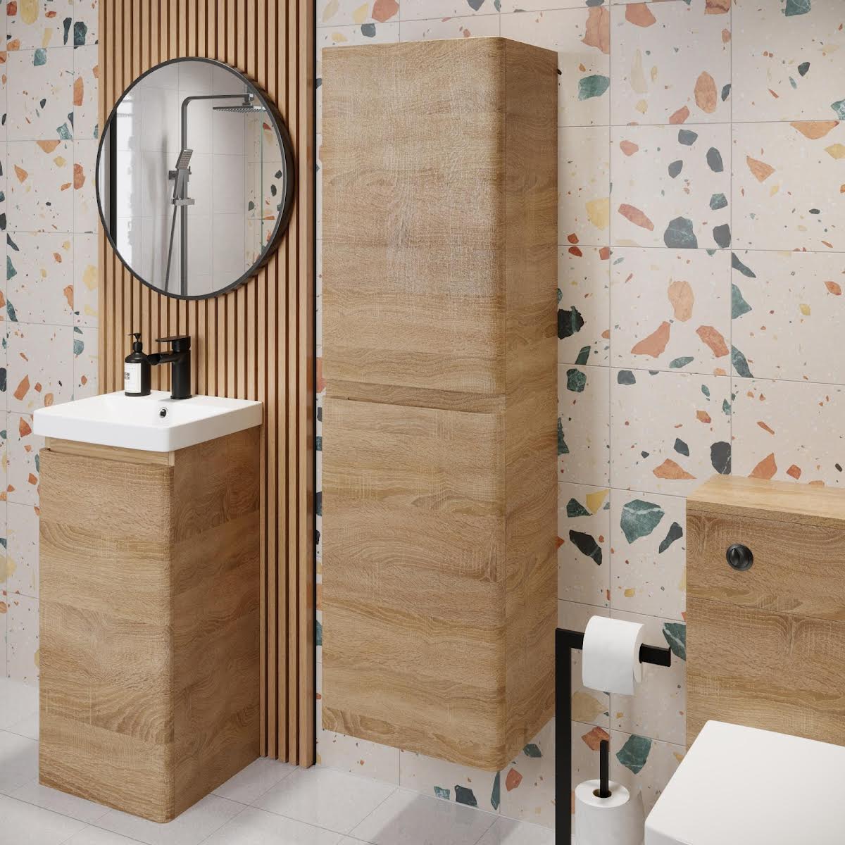 regis-forma-wood-wall-hung-tall-bathroom-cabinet-1400-x-400mm