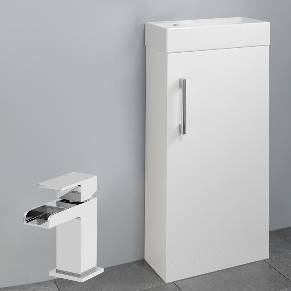 artis-breeze-white-gloss-cloakroom-vanity-unit-400mm-dakota-waterfall-basin-mixer-tap-waste