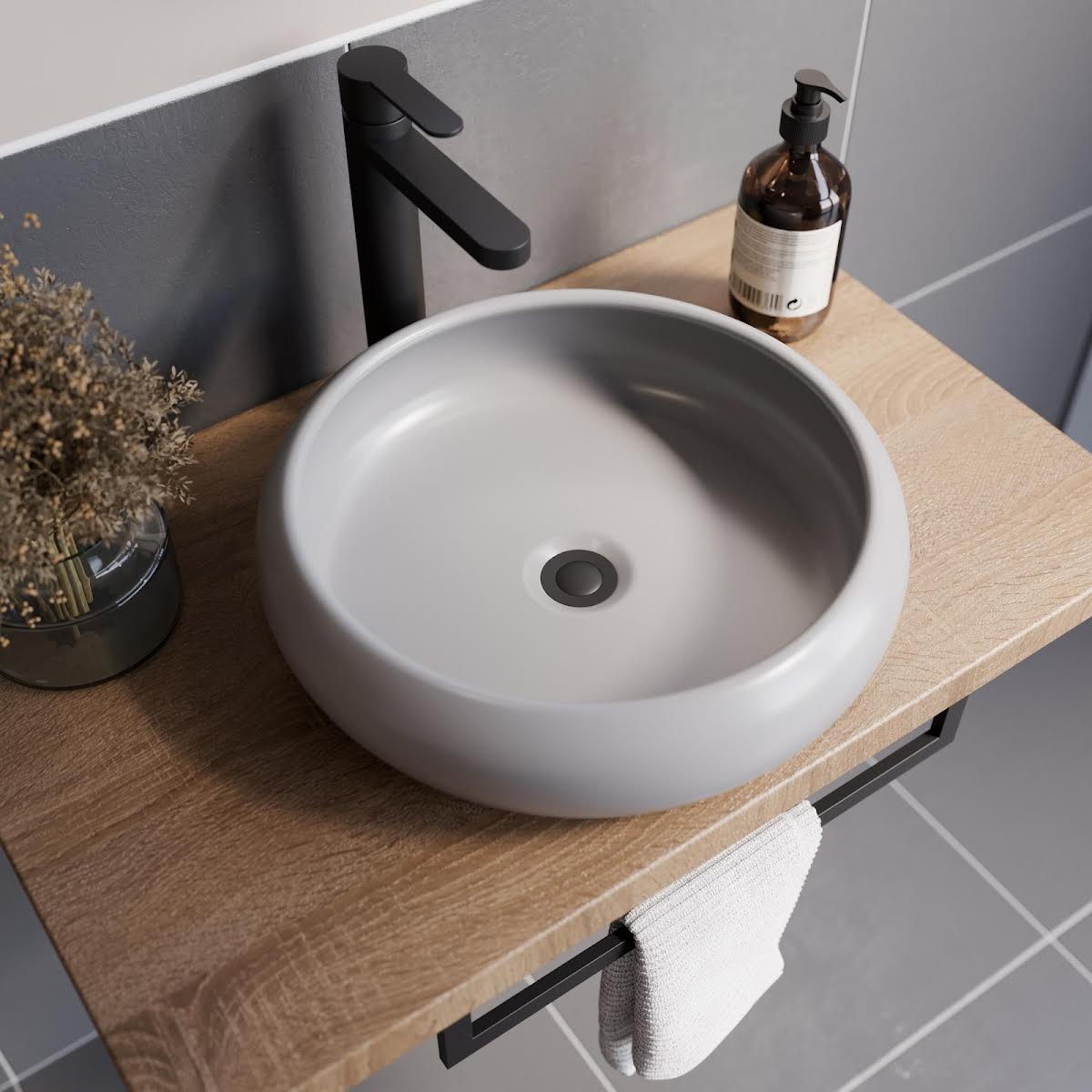 affine-round-countertop-basin-matt-grey-420-x-420mm