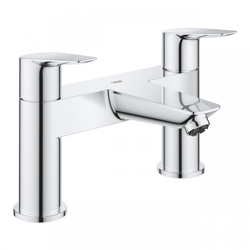 grohe-bauedge-twin-handle-bath-filler-tap-chrome