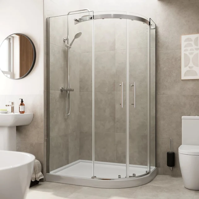 diamond-frameless-offset-quadrant-shower-enclosure-1200-x-800mm-with-raised-tray-right-entry-8mm