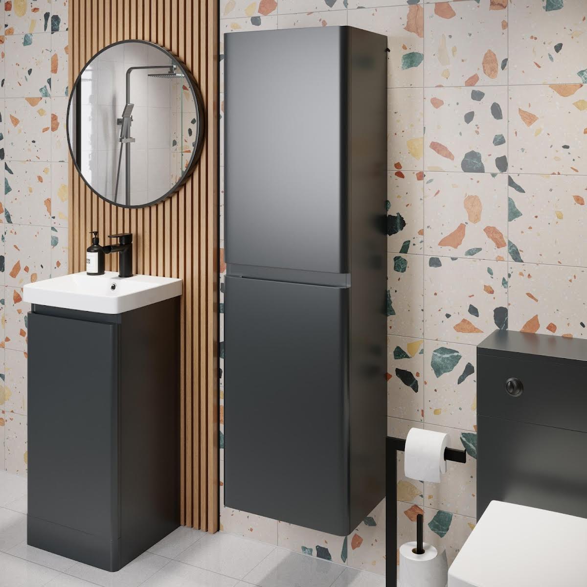 regis-forma-anthracite-grey-wall-hung-tall-bathroom-cabinet-1400-x-400mm