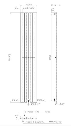 duratherm-vertical-single-flat-panel-designer-radiator-1600-x-300mm-anthracite