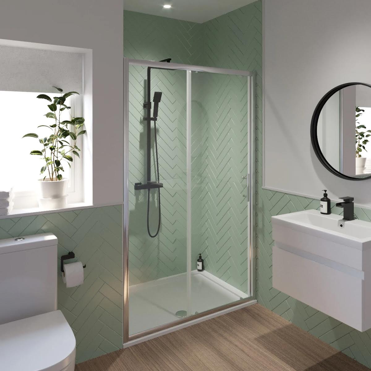 luxura-sliding-shower-door-1000mm-6mm