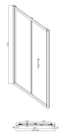 luxura-bifold-shower-door-800mm-with-800-x-800mm-raised-tray-6mm-black