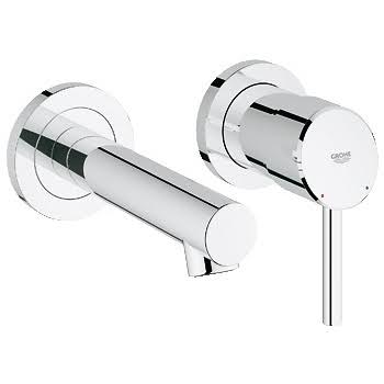 grohe-concetto-wall-mounted-2-hole-small-mixer-with-147mm-spout-19575001