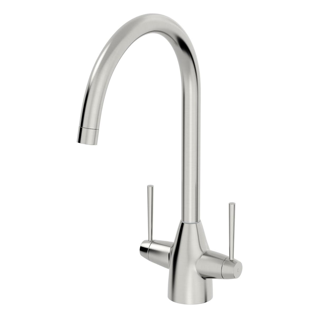 sauber-vevey-kitchen-mixer-tap-brushed-finish