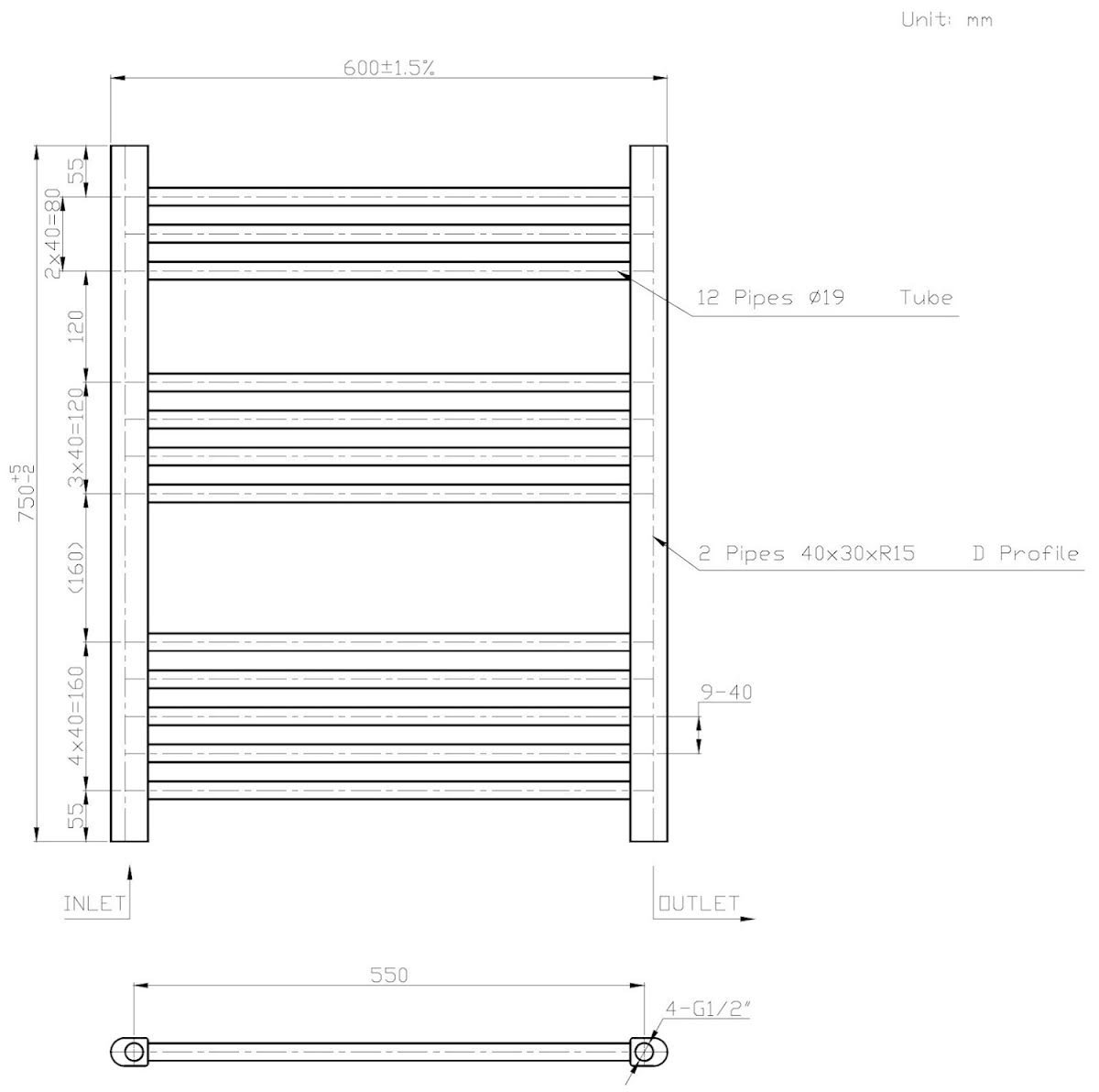 duratherm-heated-towel-rail-brushed-brass-750-x-600mm-flat