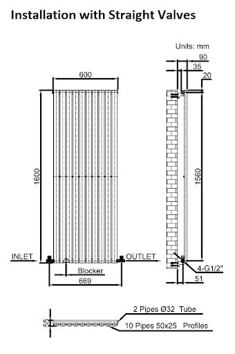 duratherm-vertical-oval-tube-single-panel-designer-radiator-1600-x-600mm-white