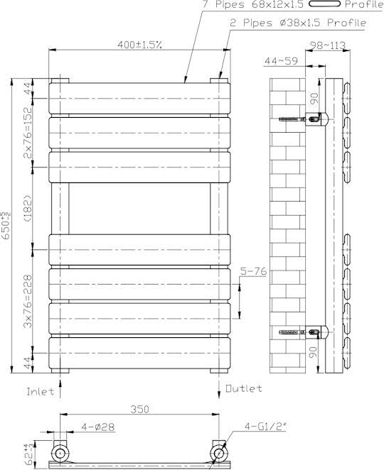 duratherm-flat-panel-heated-towel-rail-matt-black-650-x-400m