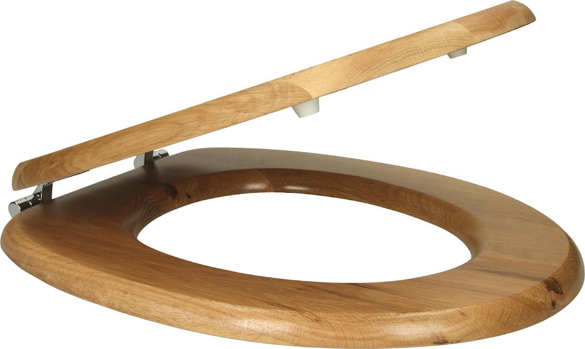 Ceramica Oak Toilet Seat